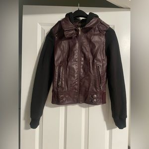B Sweet clothing Co leather jacket
